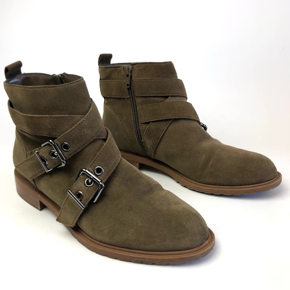 Bleecker & Bond Kelsey Suede Booties - Picture 1 of 14